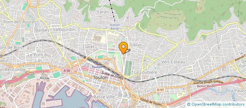 localisation de l'entreprise LEVY HADDAD  TOULON