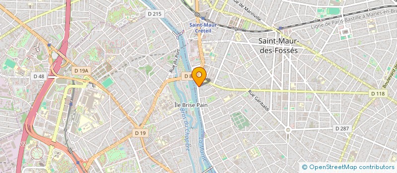 localisation de l'entreprise LEVY-PETITEAU à SAINT-MAUR-DES-FOSSES