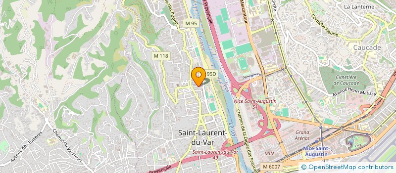 localisation de l'entreprise LEVY'S MARINE à SAINT LAURENT DU VAR