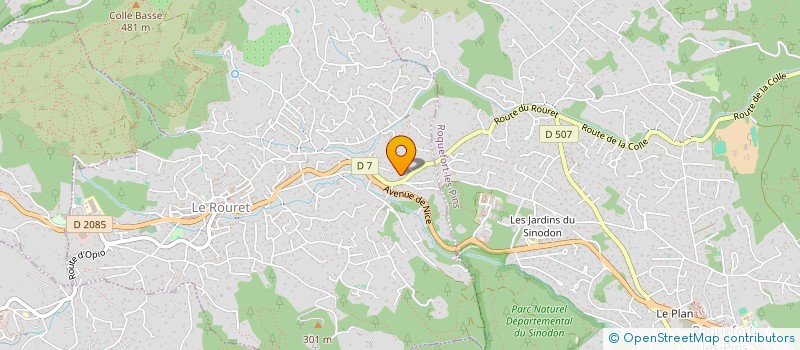 localisation de l'entreprise LEWALTER CONSULTING  LE ROURET