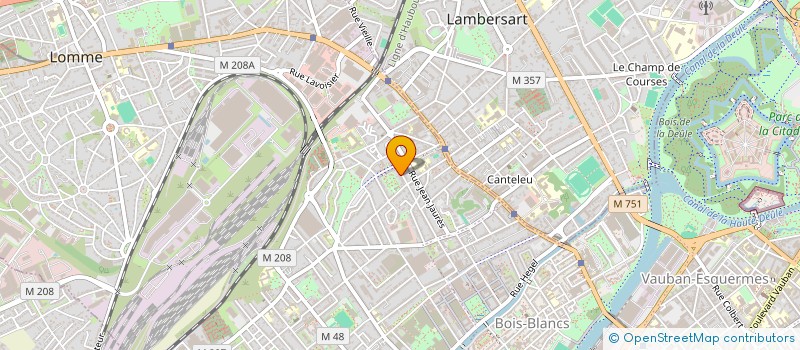 localisation de l'entreprise LEWEN'UP à LILLE