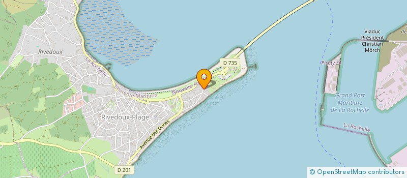 localisation de l'entreprise LEWISSIMMO  RIVEDOUX-PLAGE