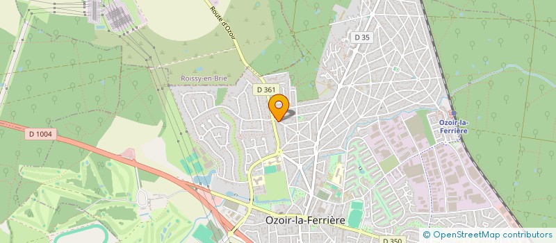 localisation de l'entreprise LEWY  OZOIR-LA-FERRIERE