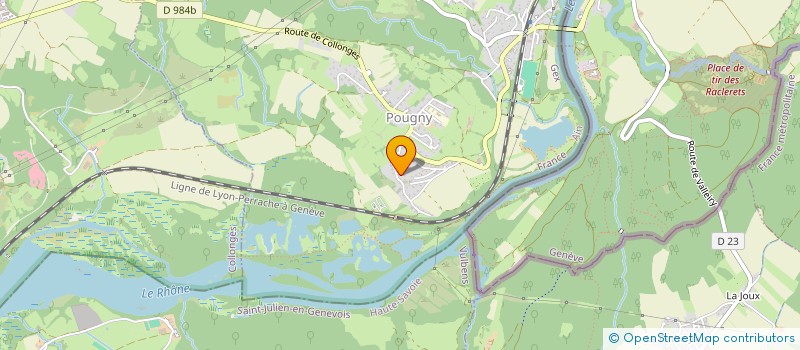 localisation de l'entreprise LEX 2050 à POUGNY