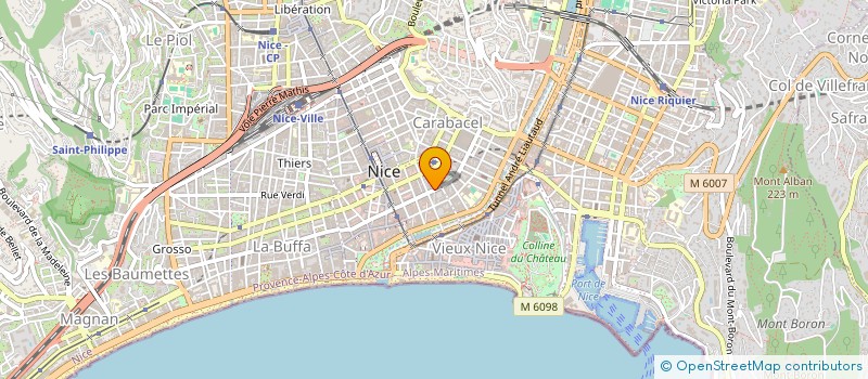 localisation de l'entreprise LEX AEGIS  NICE