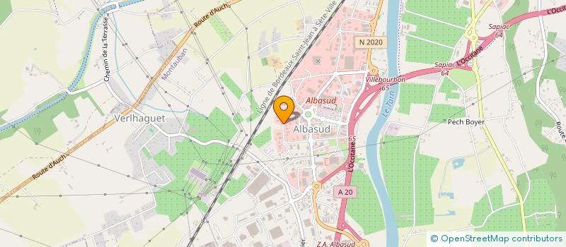 localisation de l'entreprise LEX ALBA  MONTAUBAN