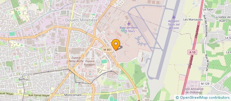 localisation de l'entreprise LEX CONSEIL PARTICIPATIONS  TOURS