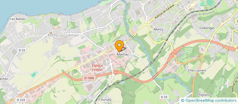 localisation de l'entreprise LEX ENCHERES à THONON-LES-BAINS