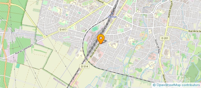 localisation de l'entreprise LEX FORMALITES  COLMAR