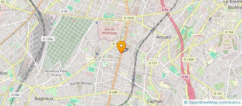 localisation de l'entreprise LEX IMMO à BAGNEUX