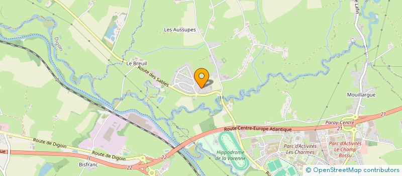 localisation de l'entreprise LEX INVEST  SAINT-LEGER-LES-PARAY