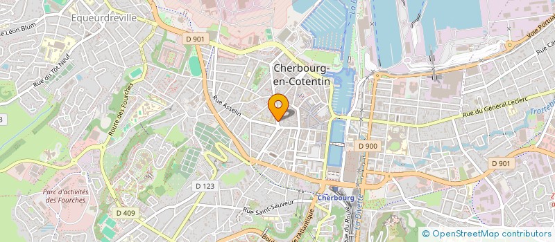 localisation de l'entreprise LEX LOCI II  CHERBOURG-EN-COTENTIN