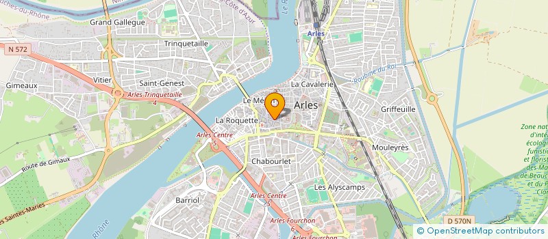 localisation de l'entreprise LEX MEA  ARLES