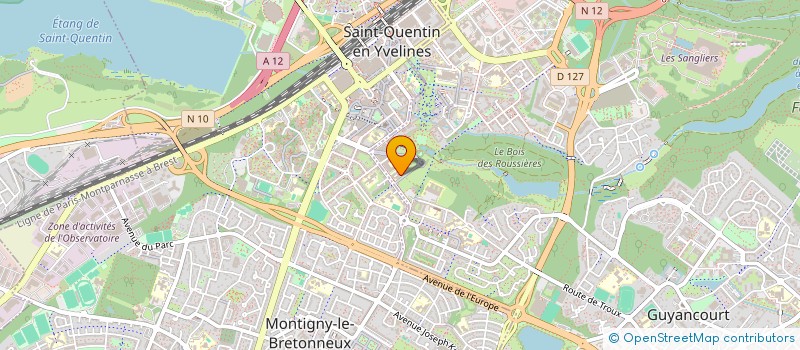 localisation de l'entreprise LEX MUSE  GUYANCOURT