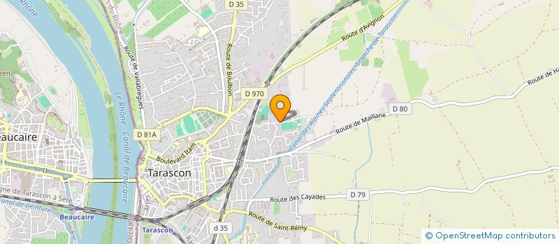 localisation de l'entreprise LEX ONE  TARASCON