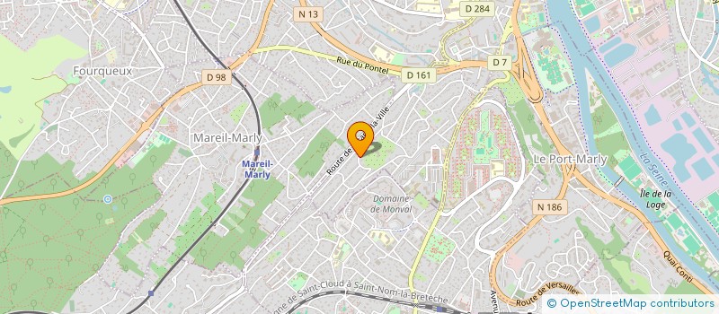 localisation de l'entreprise LEX REI SITAE  LE PECQ