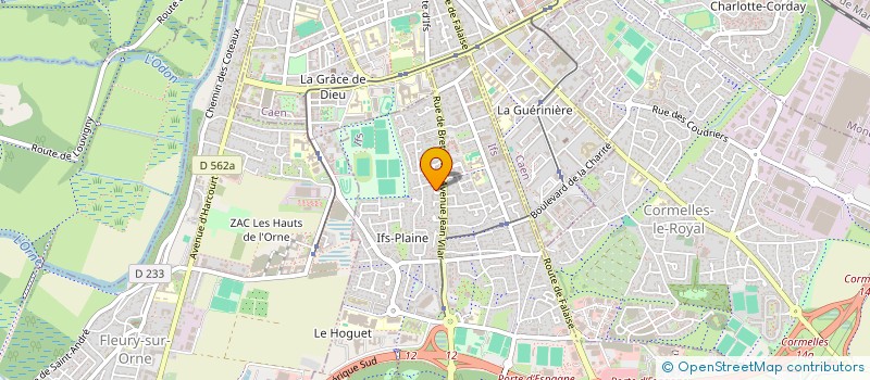 localisation de l'entreprise LEXA  IFS