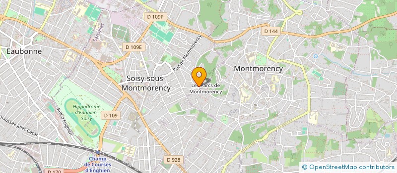 localisation de l'entreprise LEXA  SOISY-SOUS-MONTMORENCY