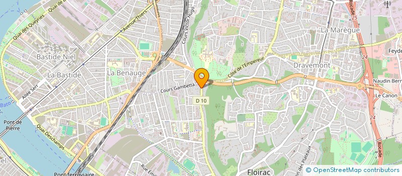 localisation de l'entreprise LEXA à FLOIRAC