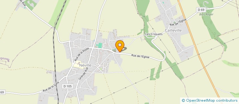 localisation de l'entreprise LEXA  AUBERVILLE-LA-MANUEL