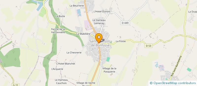 localisation de l'entreprise LEXA  BOURGVALLEES