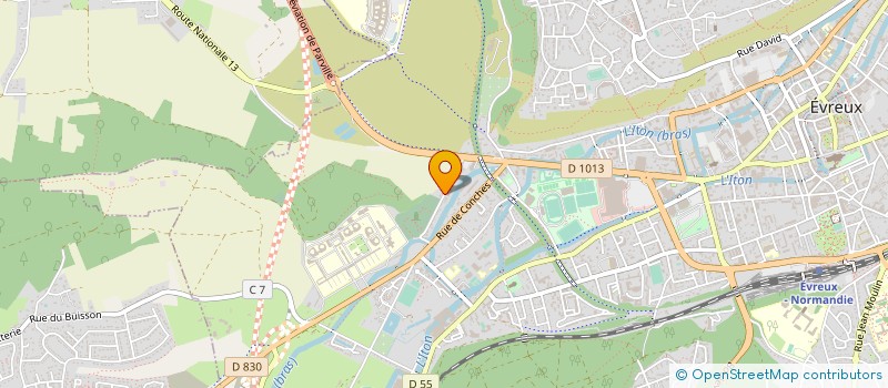 localisation de l'entreprise LEXA-CONSEILS  EVREUX