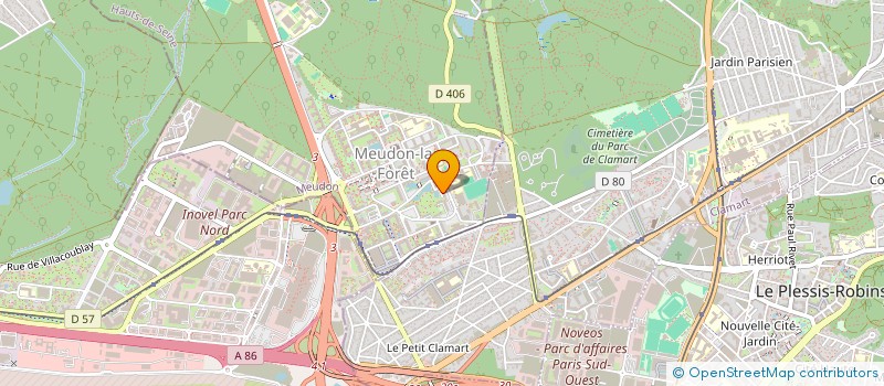 localisation de l'entreprise LEXA CONSULTING  MEUDON