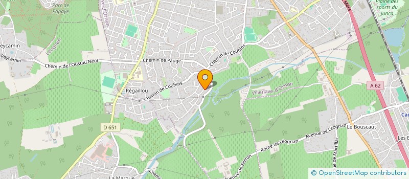 localisation de l'entreprise LEXA IMMOBILIER  VILLENAVE-D'ORNON