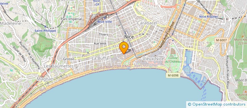 localisation de l'entreprise LEXAL  NICE