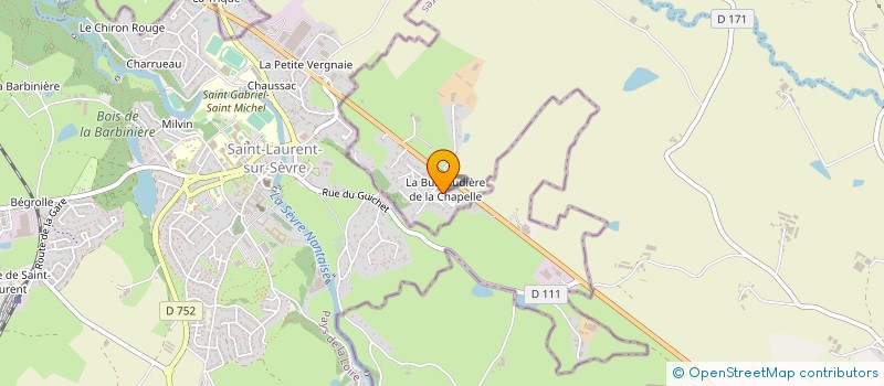 localisation de l'entreprise LEXALY  MAULEON