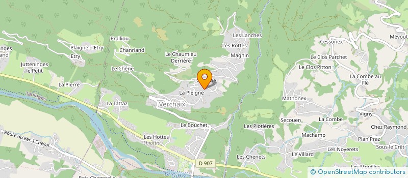 localisation de l'entreprise LEXAM 1986  SAMOENS