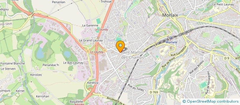 localisation de l'entreprise LEXARMOR  SAINT-MARTIN-DES-CHAMPS