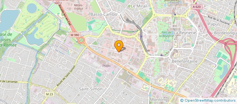 localisation de l'entreprise LEXBOX  TOULOUSE