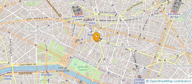 localisation de l'entreprise LEXCASE SOCIETE D'AVOCATS  PARIS