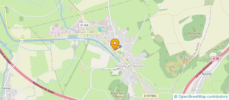 localisation de l'entreprise LEXCO BEAUNE  POUILLY-EN-AUXOIS