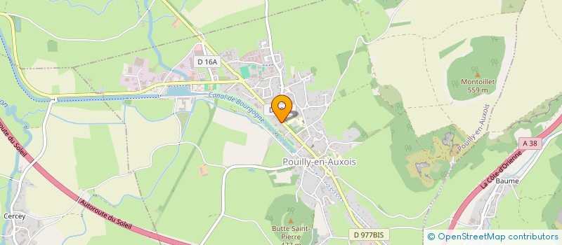 localisation de l'entreprise LEXCO LIERNAIS  POUILLY-EN-AUXOIS