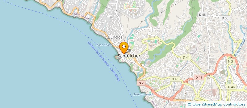 localisation de l'entreprise LEXCOM à SCHŒLCHER