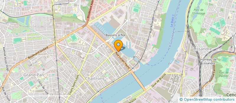 localisation de l'entreprise LEXCOM FRANCE  BORDEAUX