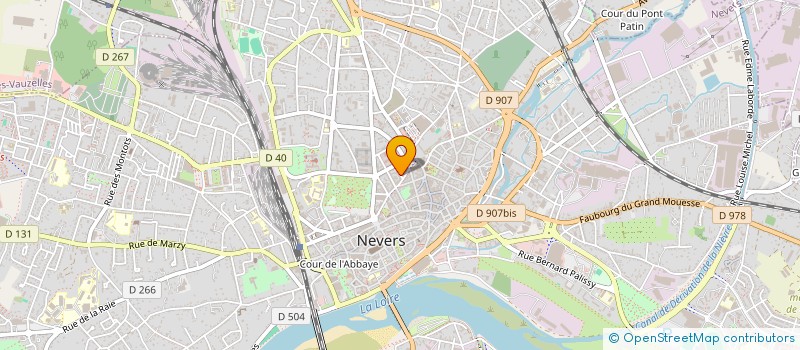 localisation de l'entreprise LEXCONSEIL à NEVERS