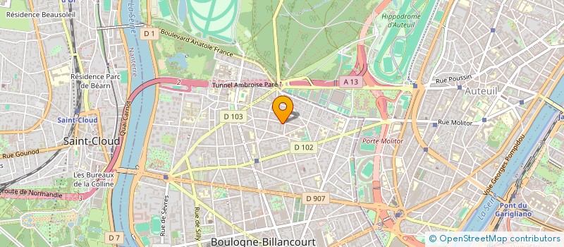 localisation de l'entreprise LEXEM PATRIMOINE à BOULOGNE-BILLANCOURT