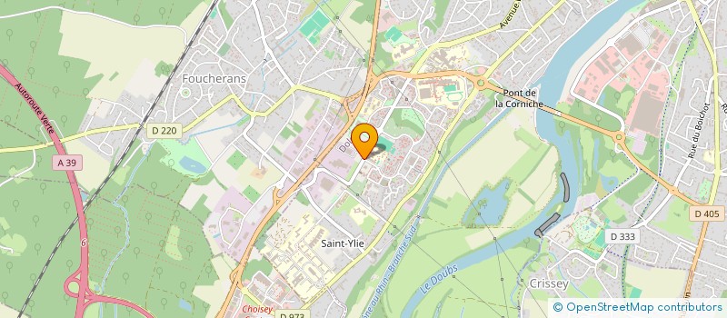 localisation de l'entreprise LEXEO à DOLE