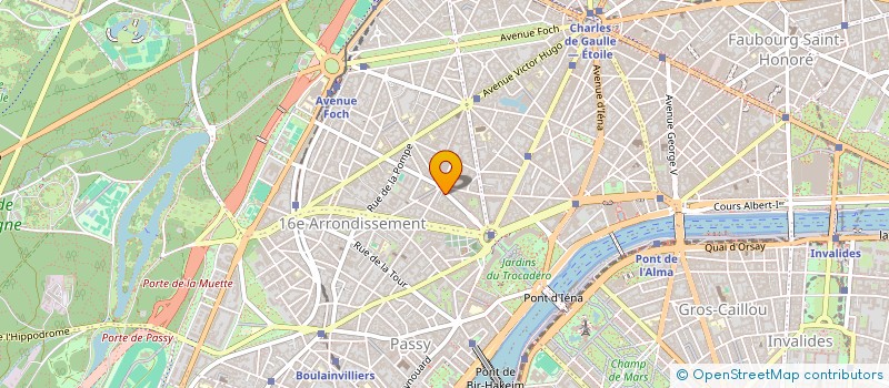 localisation de l'entreprise LEXEUROPE  PARIS