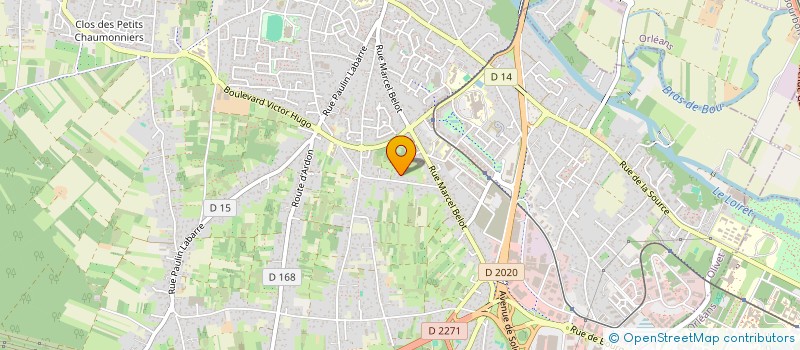 localisation de l'entreprise LEXGATA à OLIVET