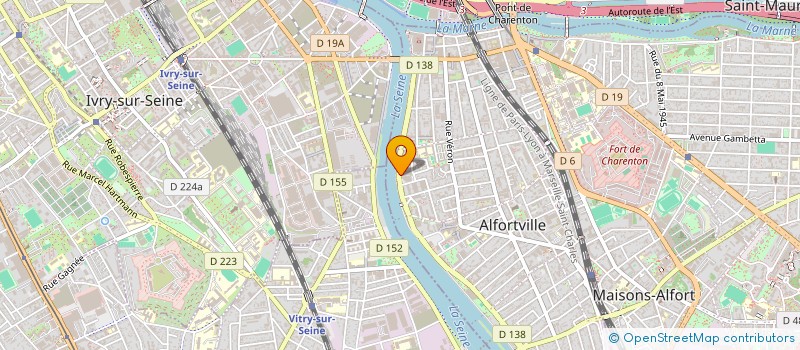 localisation de l'entreprise LEXI  ALFORTVILLE