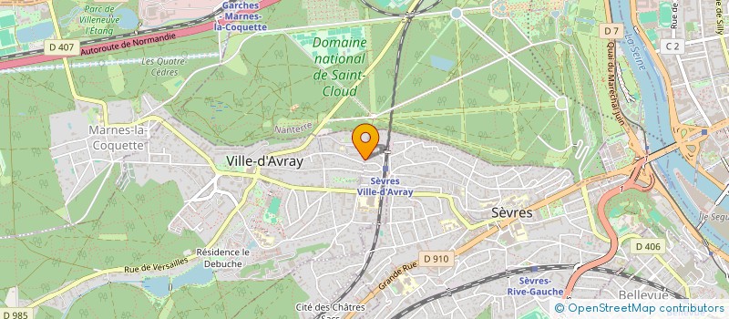 localisation de l'entreprise LEXIA EXPERT  VILLE-D'AVRAY
