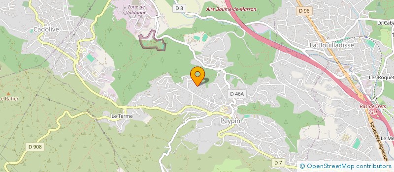 localisation de l'entreprise LEXIAN  PEYPIN