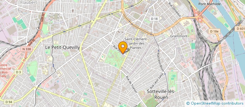 localisation de l'entreprise LEXIAS à ROUEN