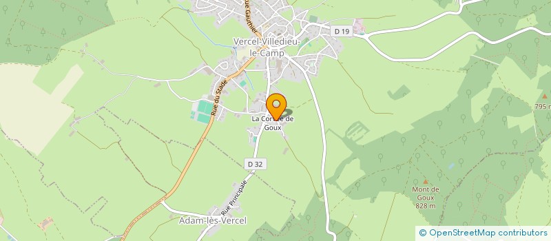 localisation de l'entreprise LEXICLIC  ORSANS