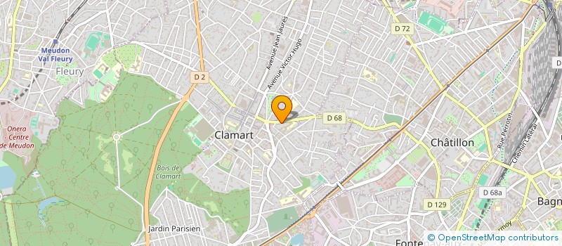 localisation de l'entreprise LEXICON ELITE TRANSLATION à CLAMART