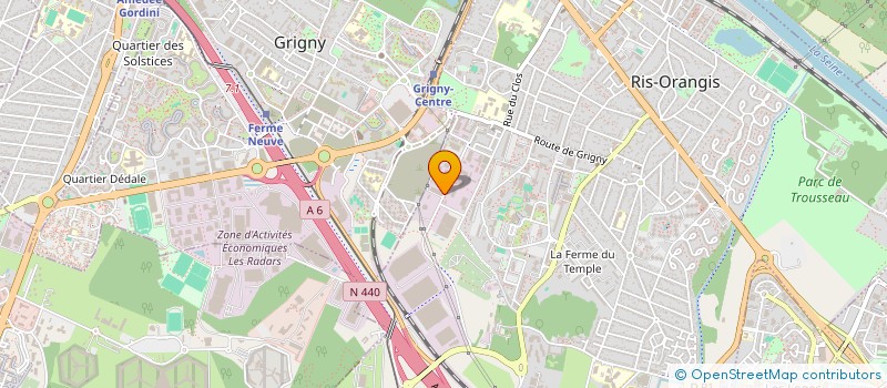 localisation de l'entreprise LEXIE à RIS-ORANGIS